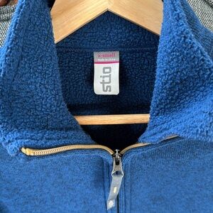 Stio women’s fleece long jacket XS